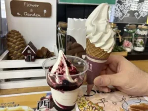 いー秋田ドットコム | 夏にピッタリ 湯田ソフトクリーム 結ハウス 西和賀町